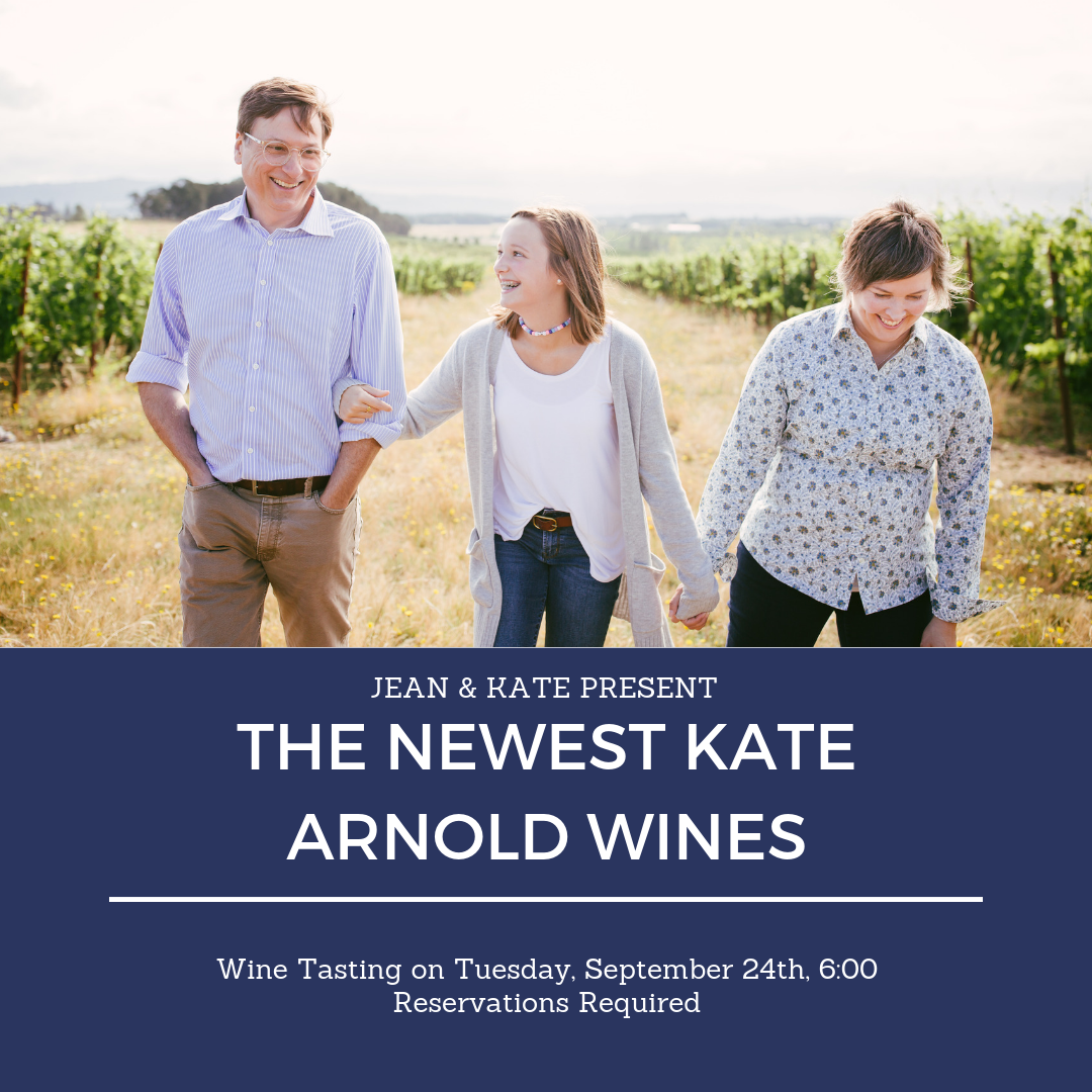 Jean & The Newest Kate Arnold Wines – Heirloom